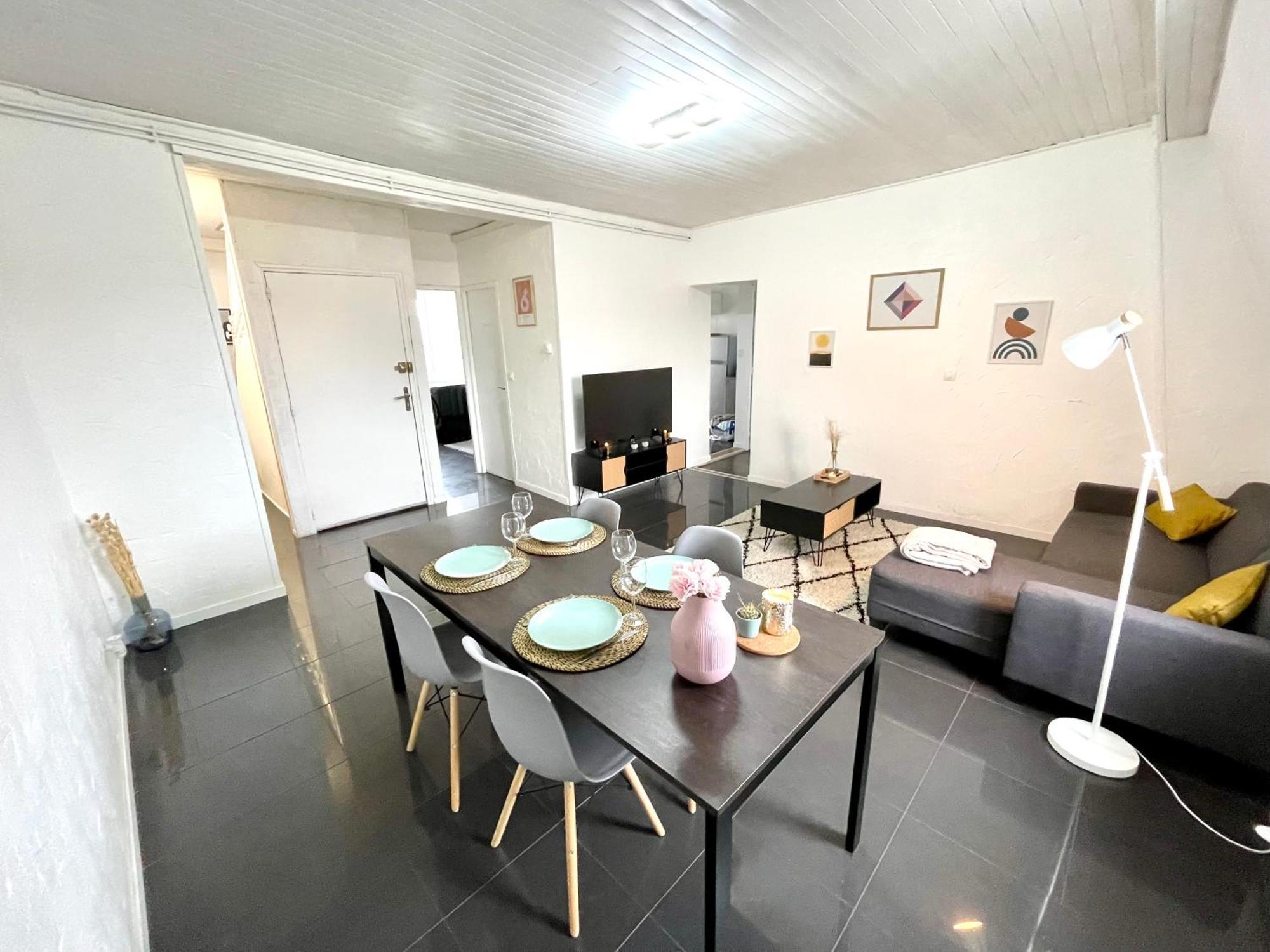 Appartement Duplex 90M2 - 3 Chambres - Mulhouse Exterior foto